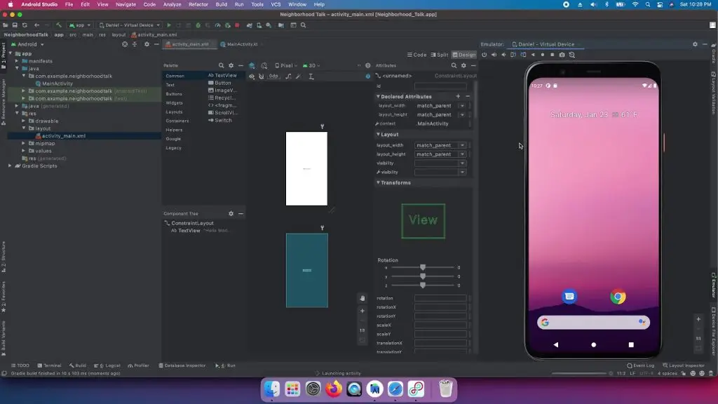 Android Emulator for mac m1
